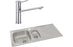 Abode Trydent 1.5B Inset St/Steel Sink & Specto Tap Pack