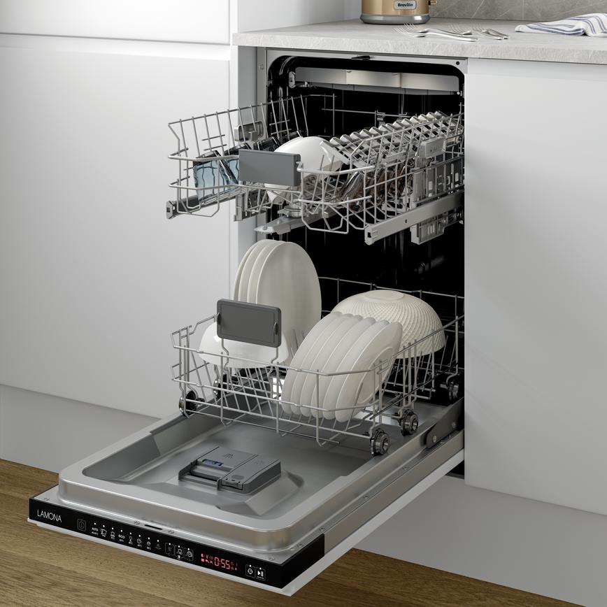 LAM8375 Lamona Premium Fully Integrated Dishwasher 45cm | Lamona ...