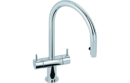 Abode Hesta Mixer Tap w/Pull Out - Chrome