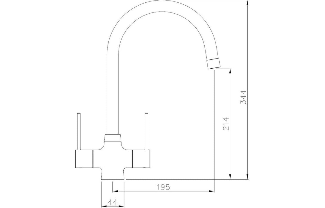 Abode Connekt 1.5B Inset St/Steel Sink & Nexa Tap Pack