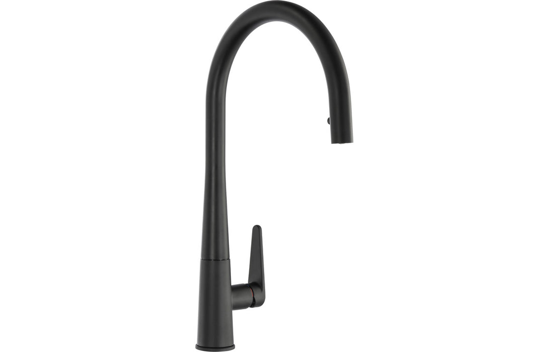 Abode Coniq R Single Lever Mixer Tap w/Pull Out - Matt Black