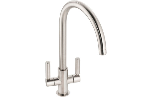 Abode Globe Monobloc Mixer Tap - Brushed Nickel