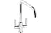 Abode Globe Quad Monobloc Mixer Tap - Chrome