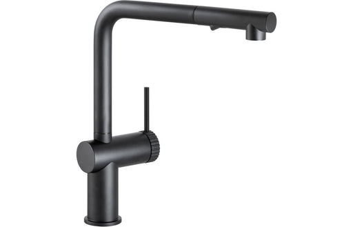 Abode Fraction Pull-Out Mixer Tap - Matt Black