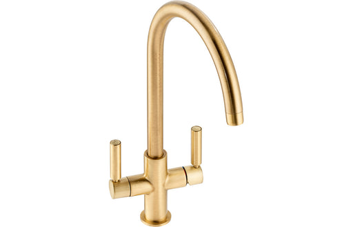 Abode Globe Aquifier Mixer Tap - Brushed Brass