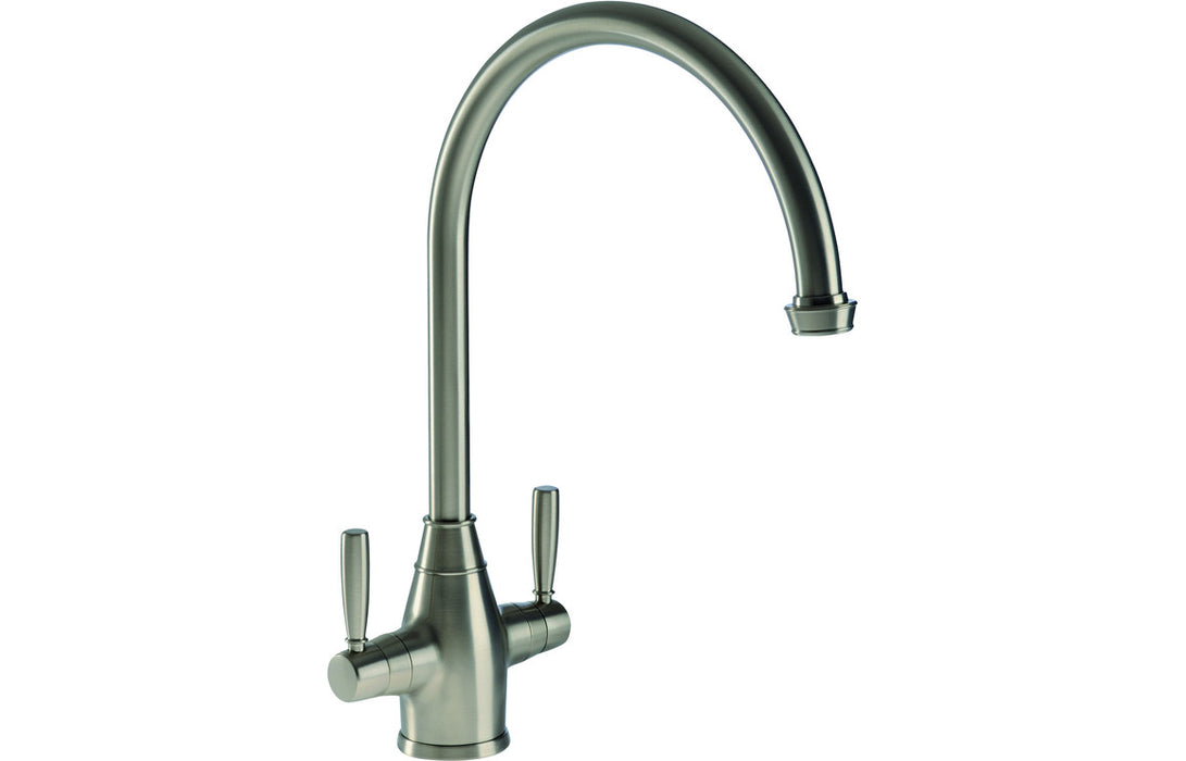 Abode Brompton Monobloc Mixer Tap - Pewter