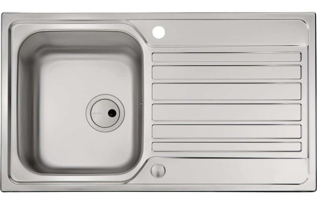 Abode Connekt 1B Inset St/Steel Sink & Specto Tap Pack