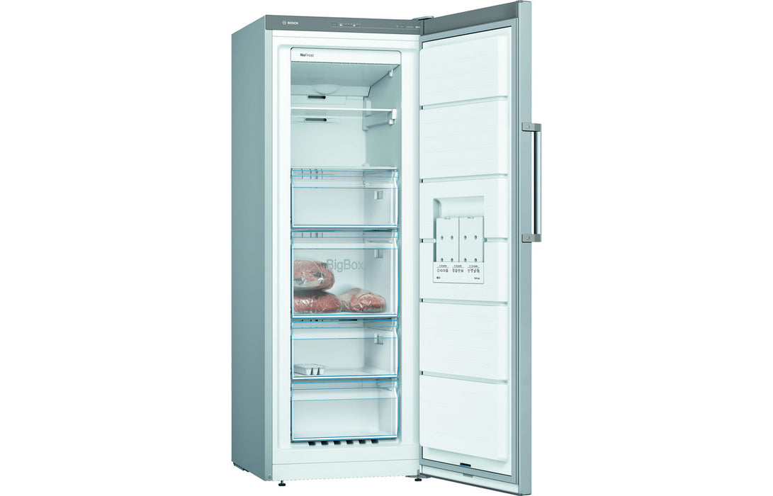 Bosch Serie 4 GSN29VLEP F/S Frost Free Upright Freezer - St/Steel