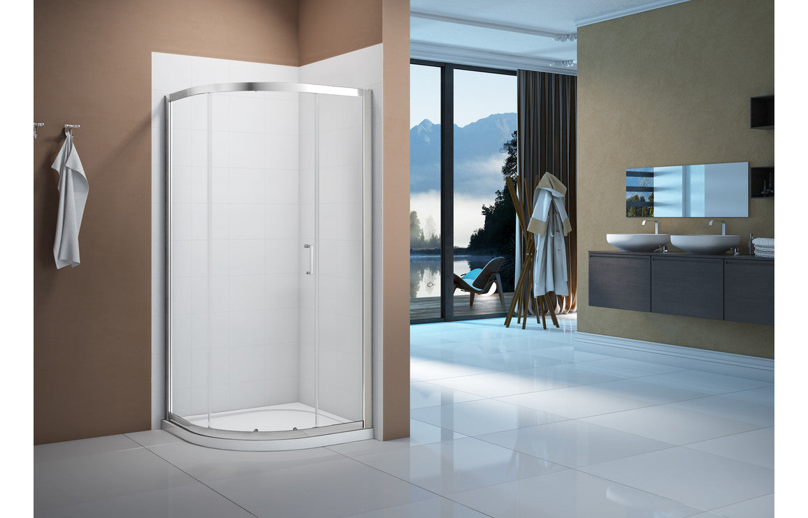 Merlyn Vivid Boost 900mm 1 Door Quadrant