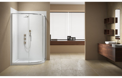 Merlyn Vivid Sublime 1000x800mm 1 Door Offset Quadrant