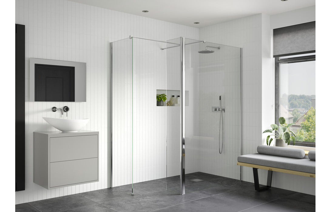 Reflexion Iconix Optional Wetroom Side Panel - 500mm