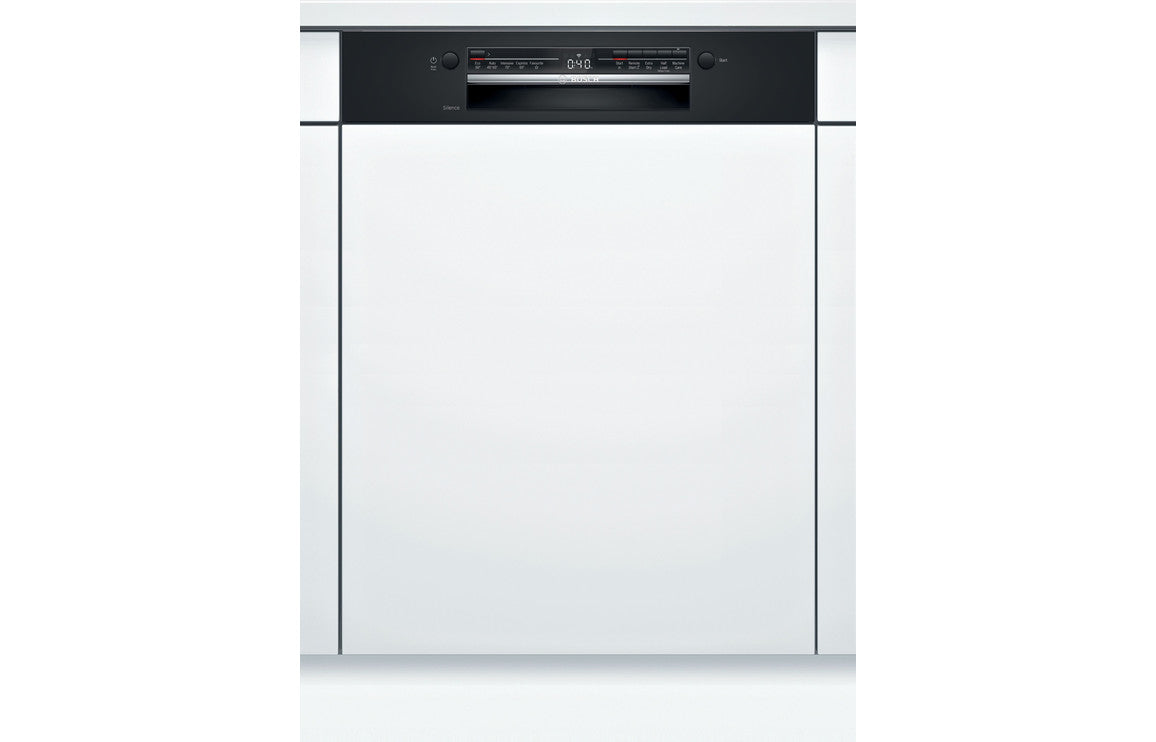 Bosch Serie 2 SMI2ITB33G S/I 12 Place Dishwasher - Black